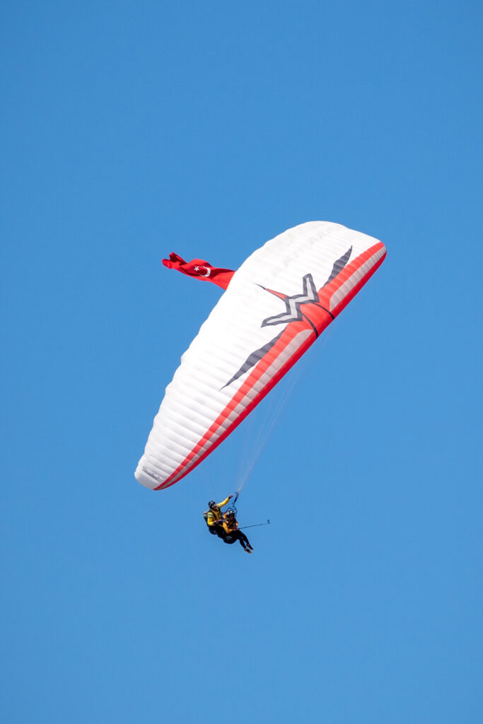 Tandem paragliding in Türkiye 