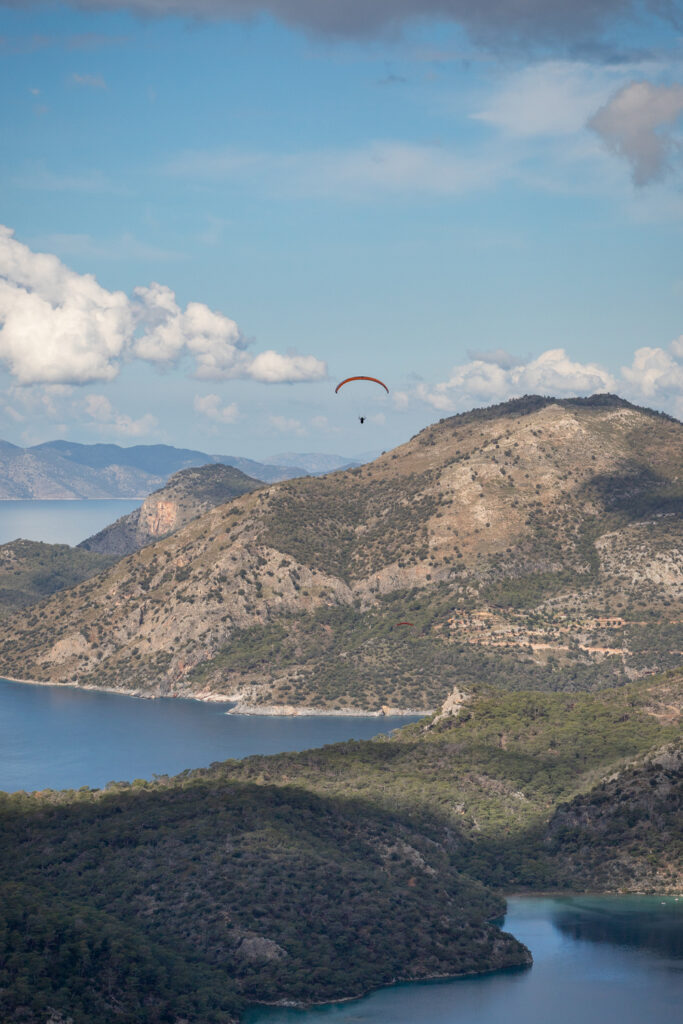 Paragliding in Oludeniz, Türkiye