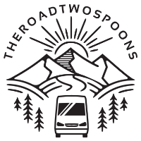 The Road Two Spoons Logo