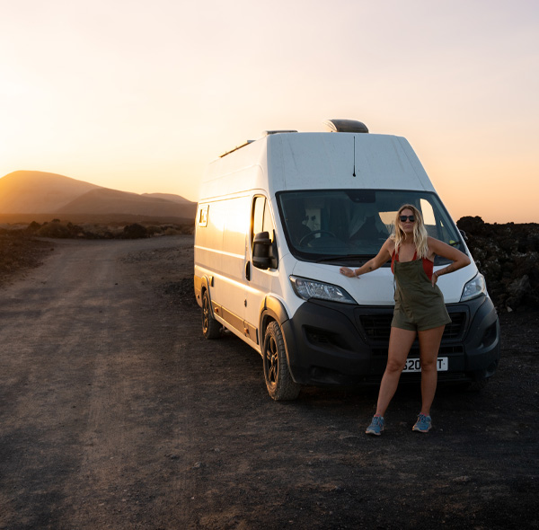 Female vanlife