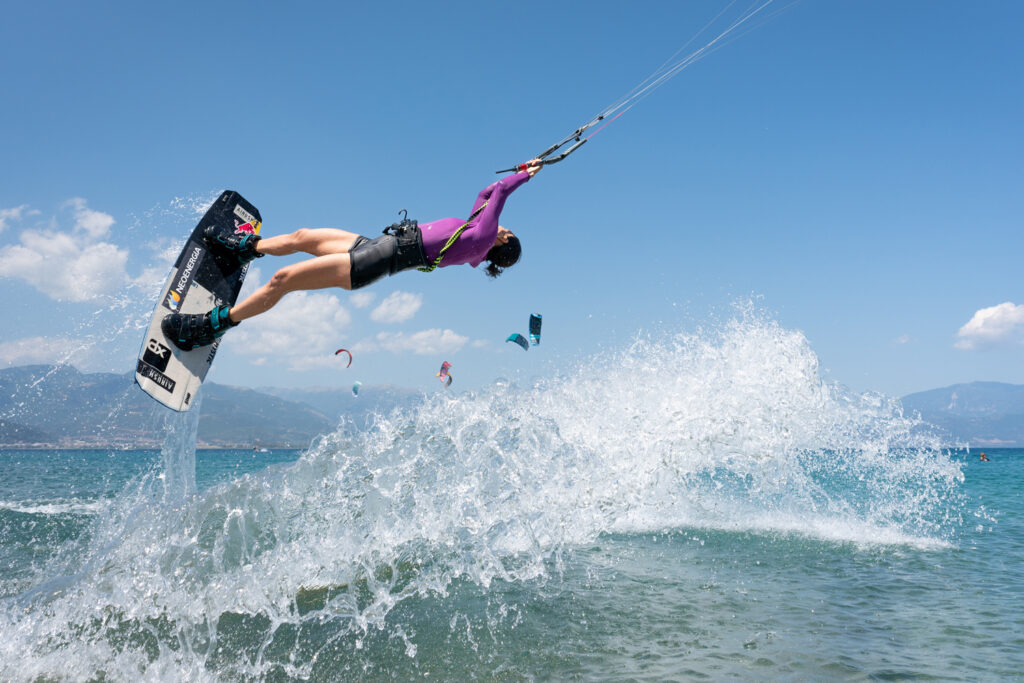 Kitesurfing in Greece