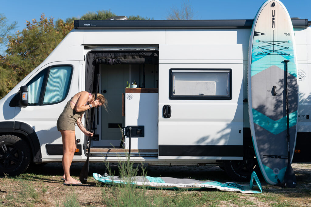 Vanlife on the beach