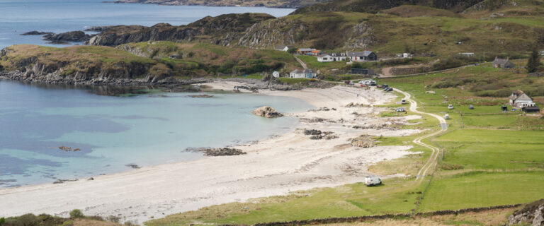 Travelling to the Outer Hebrides in a Campervan