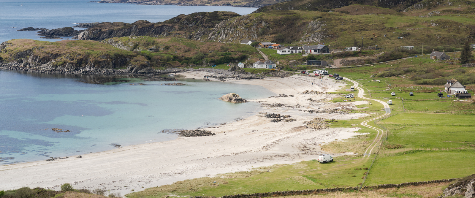 Travelling to the Outer Hebrides in a Campervan