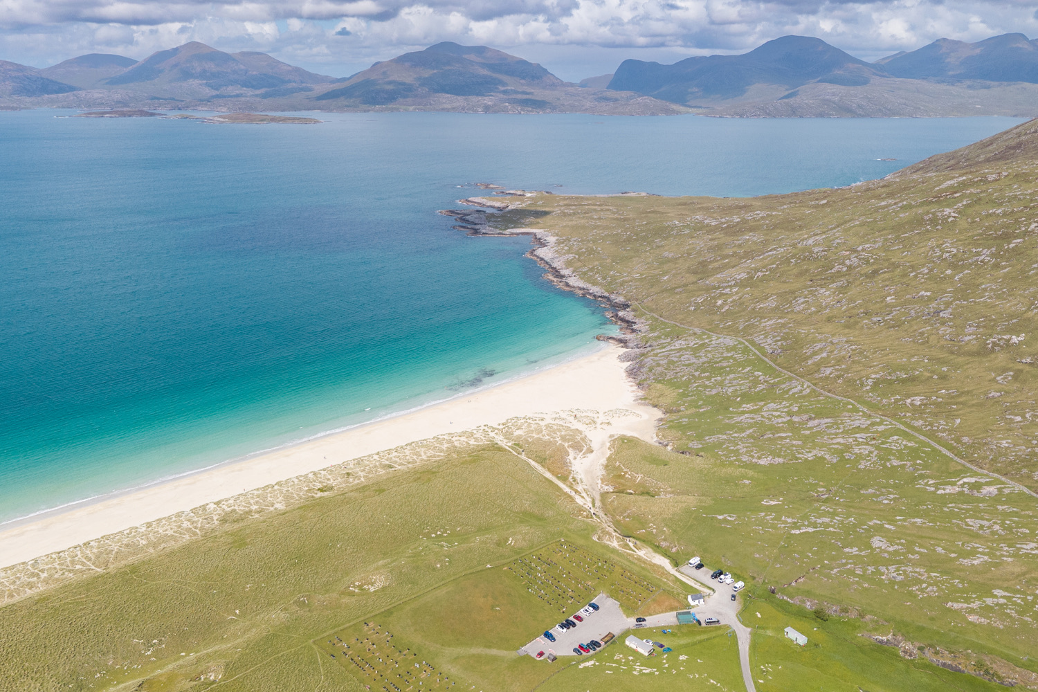 Campervan on Isle of Lewis
