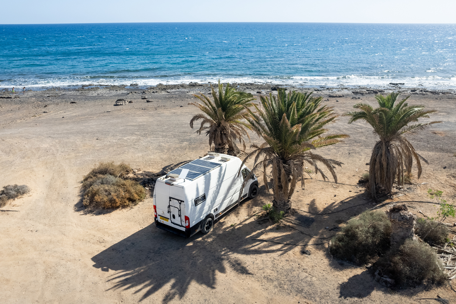 Working remotely from a campervan in Canary Islands